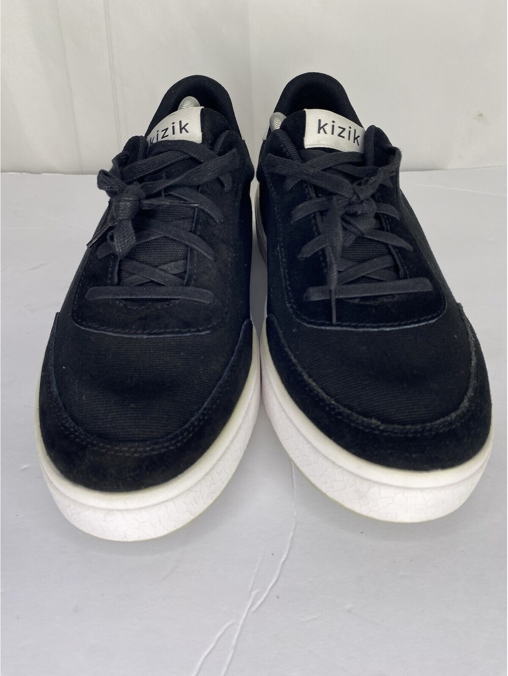 Kizik Prague Hands Free Slip On Shoe Sneaker Men's 11.5 Wide Black 1573